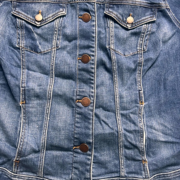 Lane Bryant Blue Jean Jacket Classic Style - Picture 3 of 9